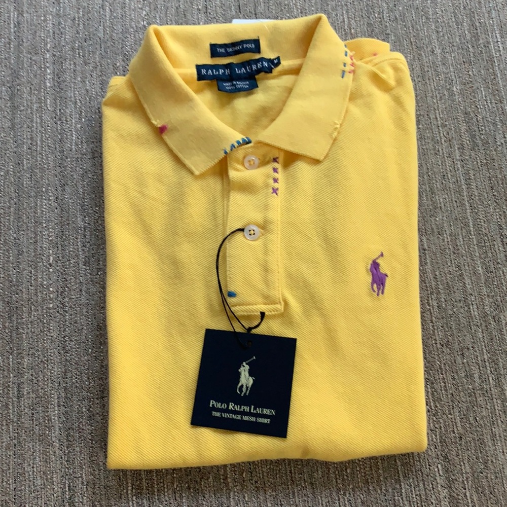 Ralph Lauren NWT Nantucket The Skinny Polo M